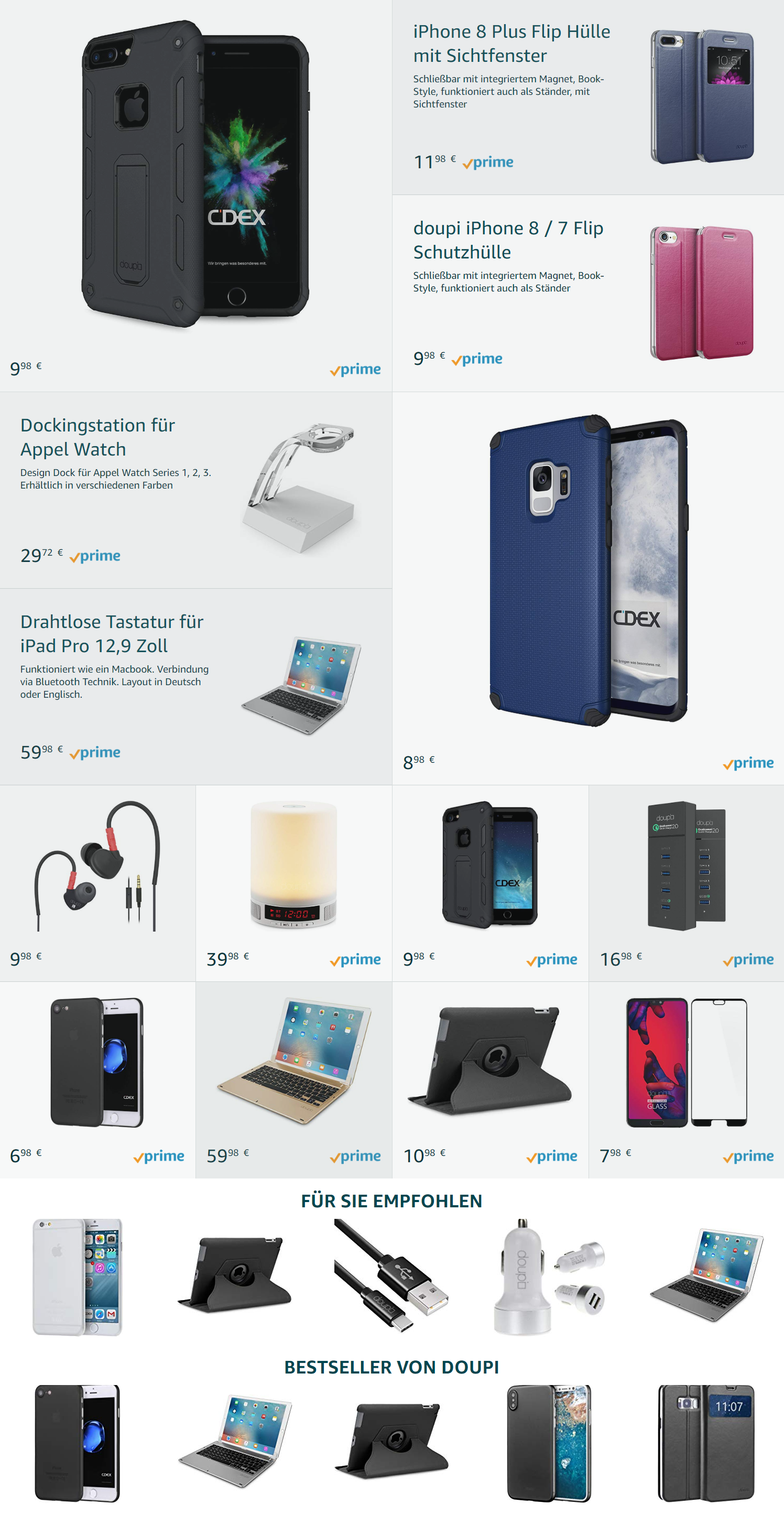 DOUPI Shop @ Amazon.de